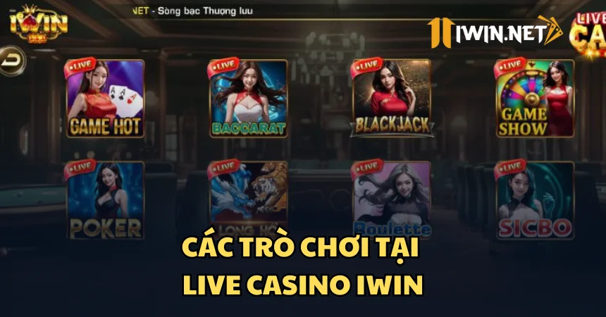 Nhiều trò chơi cho anh em lựa chọn tại iWin