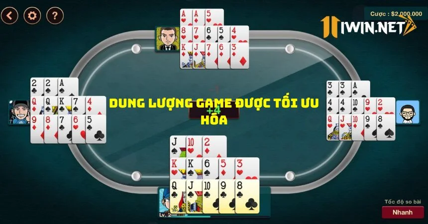 Game được tối ưu dung lượng nhẹ