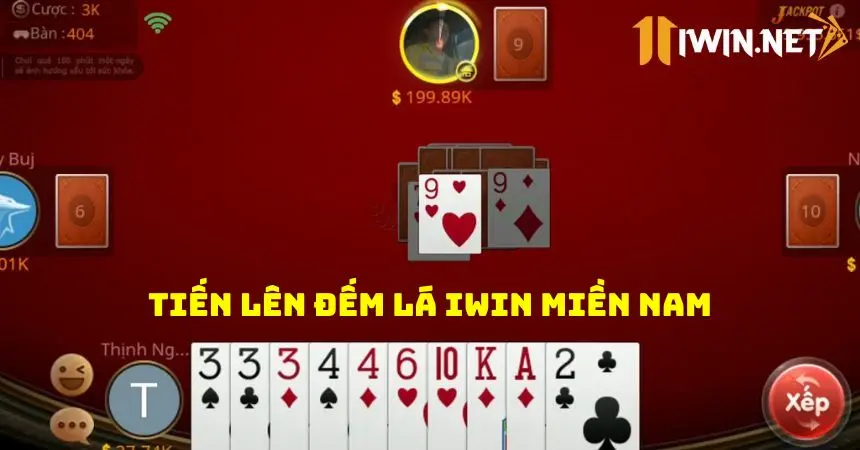 Game tiến lên đếm lá iWin miền Nam