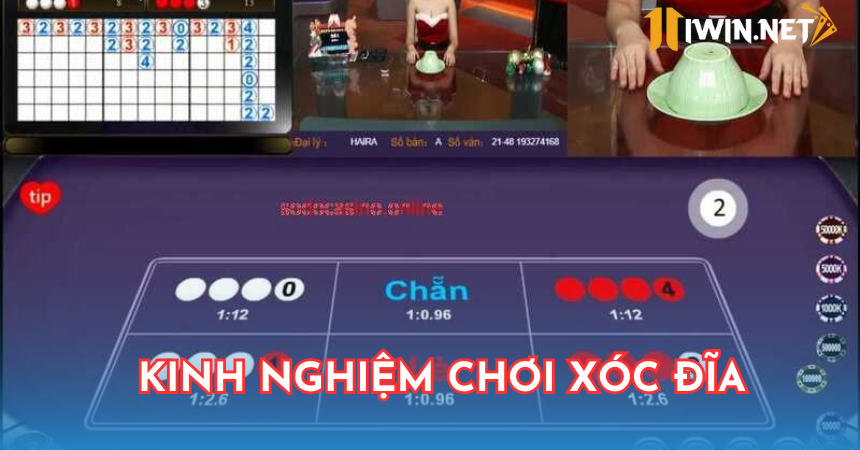 Kinh nghiệm chơi xóc đĩa iWin từ cao thủ